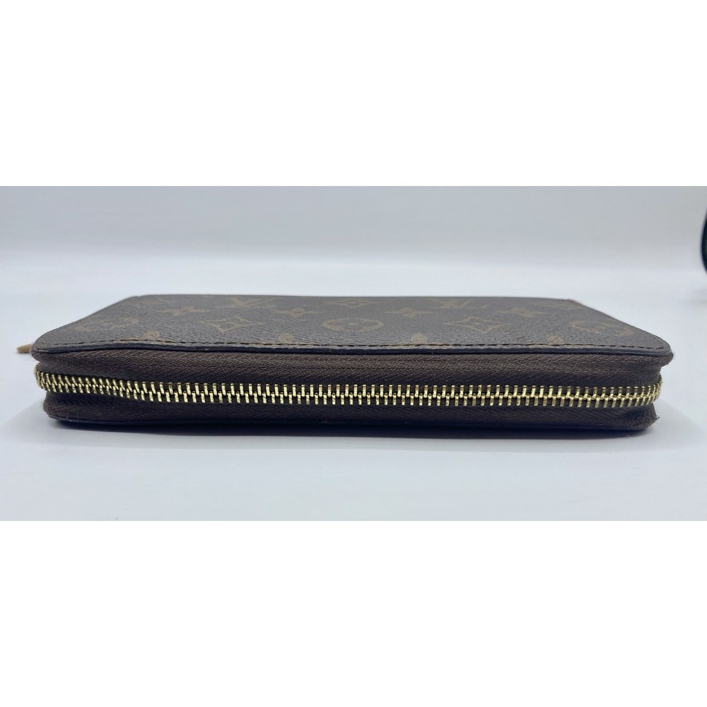 Authentic Louis Vuitton LV Monogram Zippy Zip Around Long Wallet Brown Luxury - Picture 8 of 13